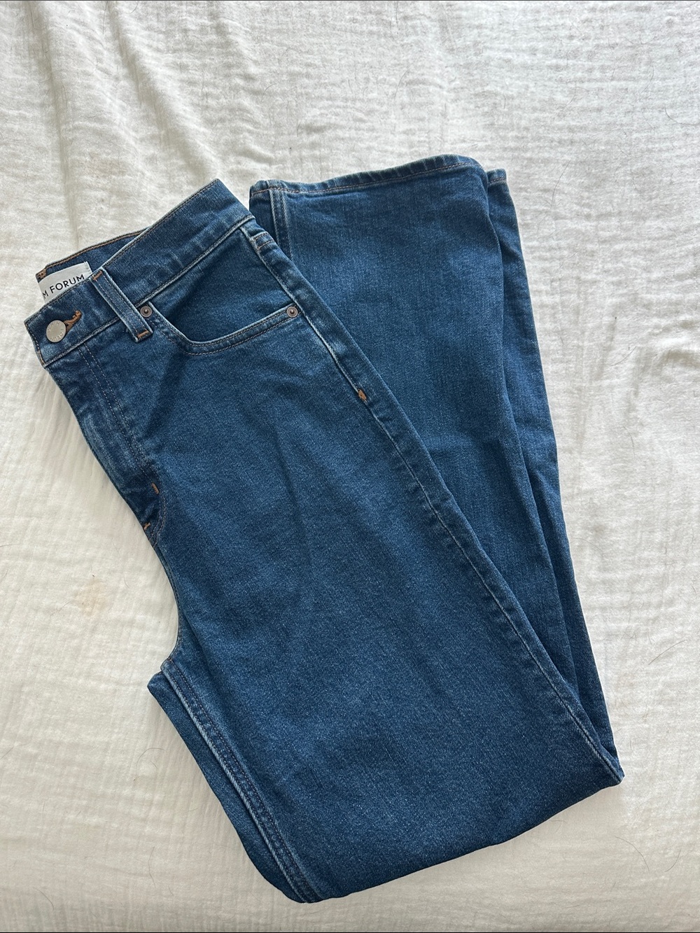 Aritzia Denim Forum Arlo High Rise Straight